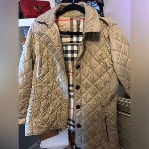 Burberry quilt jacket
